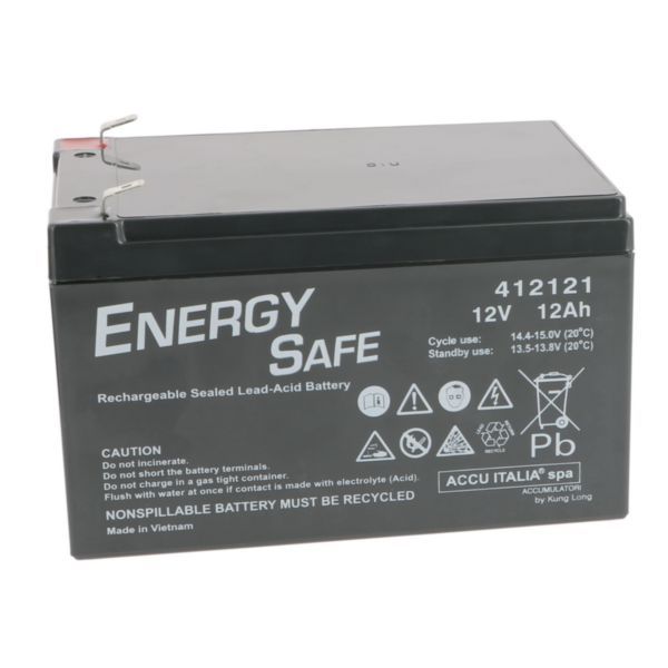 12V 12Ah Lead Battery image 1