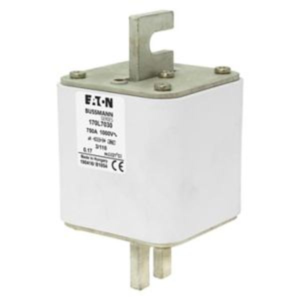 Fuse-link, high speed, 750 A, AC 1000 V, Size 3, 76 x 90 x 141 mm, aR, DIN, IEC, visual indicator image 4