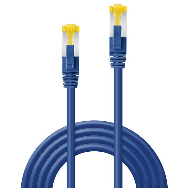 30m RJ45 S/FTP LSZH Network Cable, Blue Cat.6A Plug, Cat.7 raw cable image 2