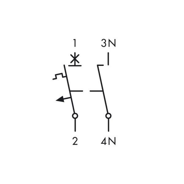 Miniature Circuit Breaker C10/1+N, 1MW, 6kA image 4