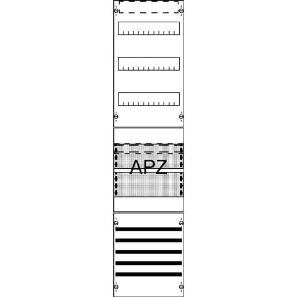 FV17SA2 Distribution panel , 1050 mm x 250 mm (HxW) image 17