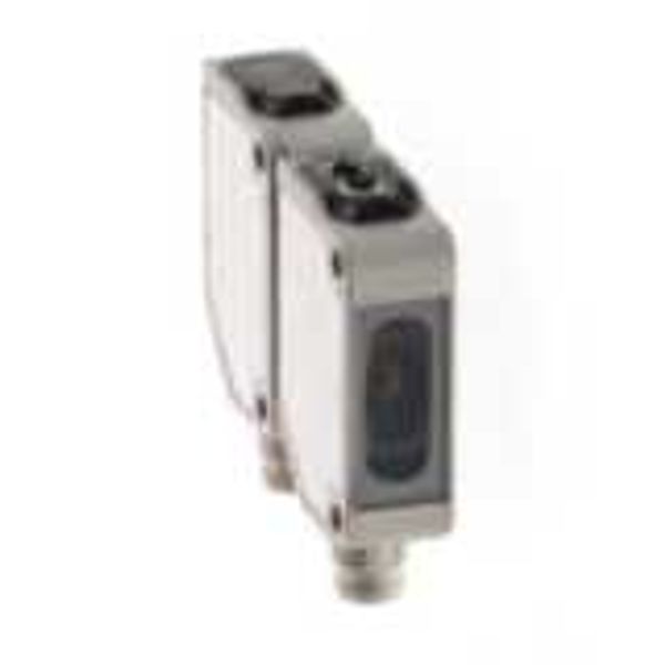 Photoelectric sensor, rectangular housing, stainless steel, oil-resist image 1