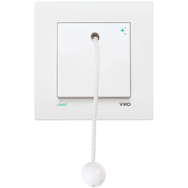 Karre Clean White Emergency Warning Switch with cord image 1