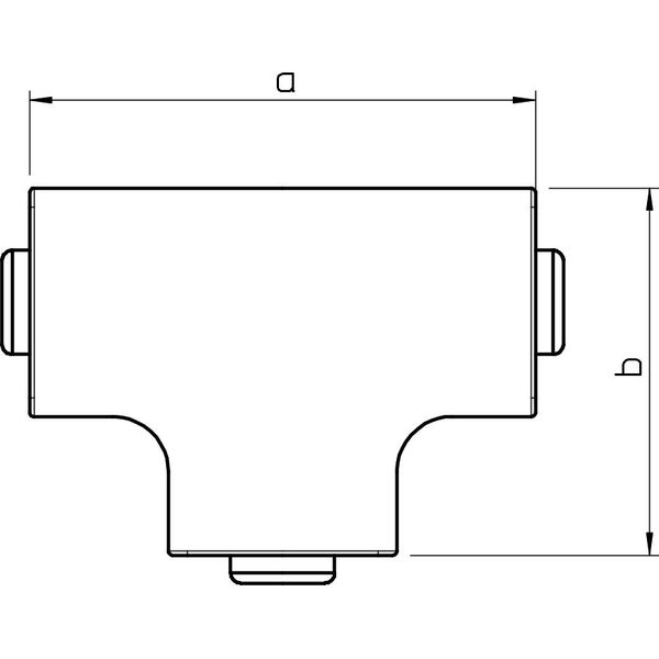 WDK HT15040GR T piece hood  15x40mm image 2