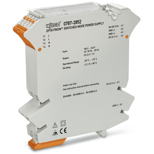 Switched-mode power supply 1-phase 24 VDC output voltage - image 1