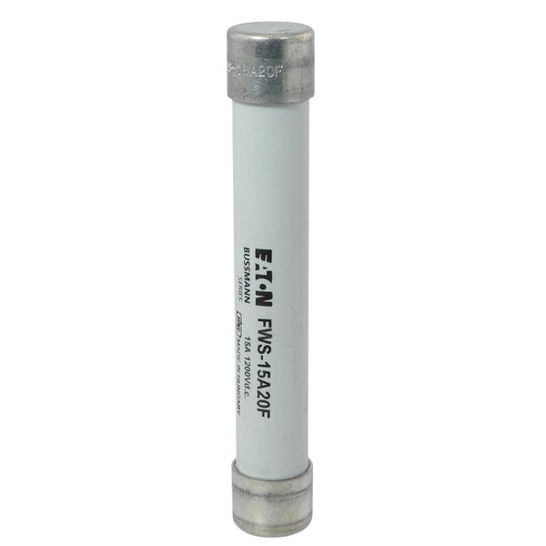 Fuse-link, high speed, 6 A, AC 2100 V, DC 1000 V, 20 x 127 mm, gS, IEC, BS, with indicator image 14