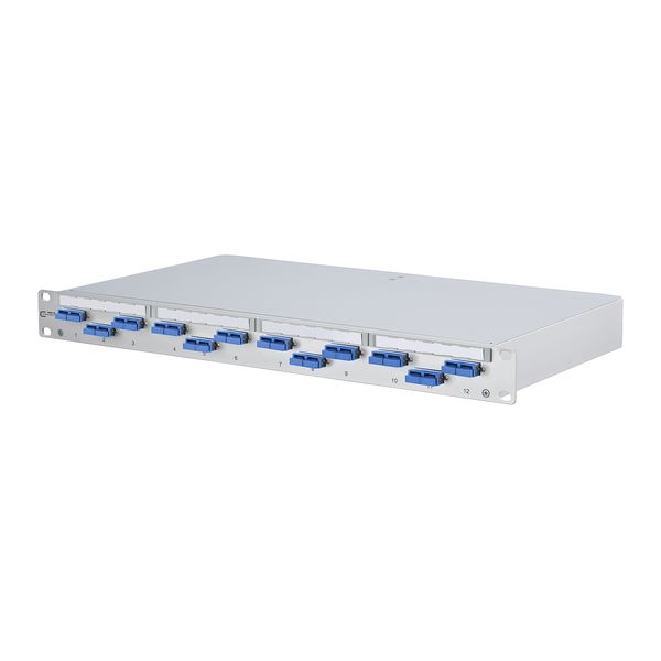 OpDAT PF patch panel splice 12xSC-Duplex OS2 image 1