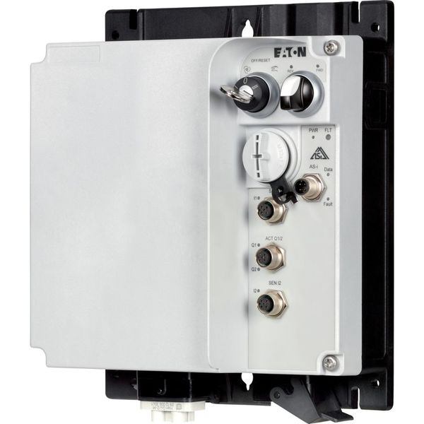 Reversing starter, 6.6 A, Sensor input 2, Actuator output 1, 400/480 V AC, AS-Interface®, S-7.4 for 31 modules, HAN Q4/2 image 7