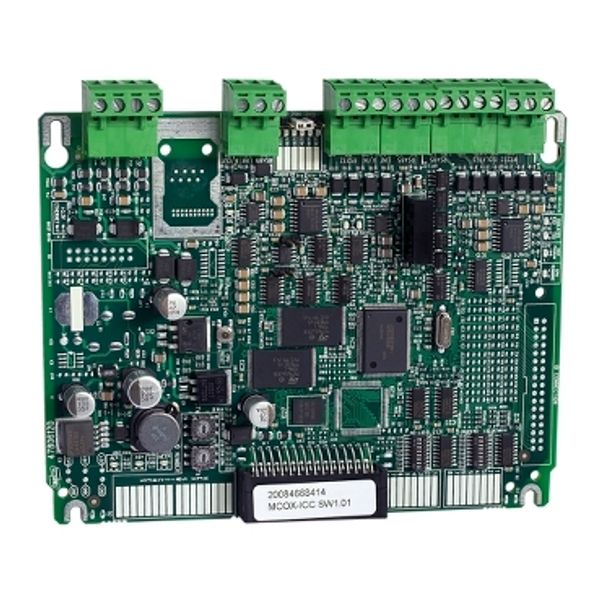 Logic control unit, MCOX-OB PCB, card slot mounting image 3