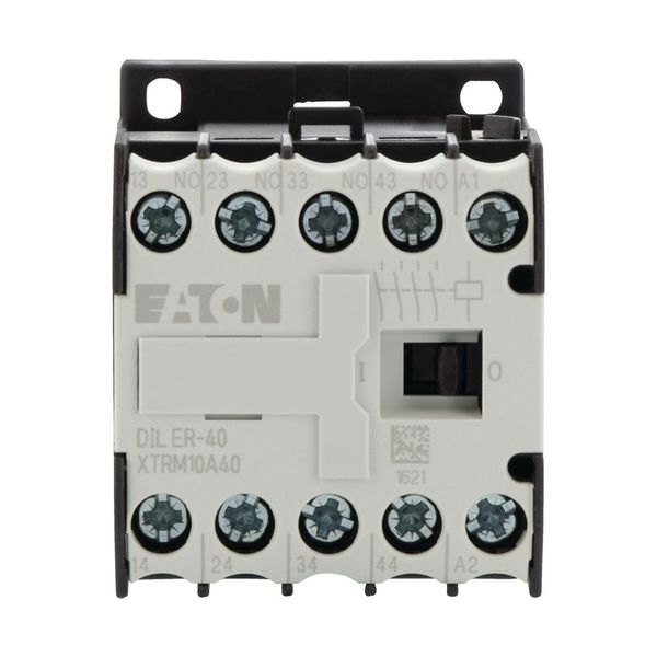 Contactor relay, 110 V 50 Hz, 120 V 60 Hz, N/O = Normally open: 4 N/O, Screw terminals, AC operation image 13