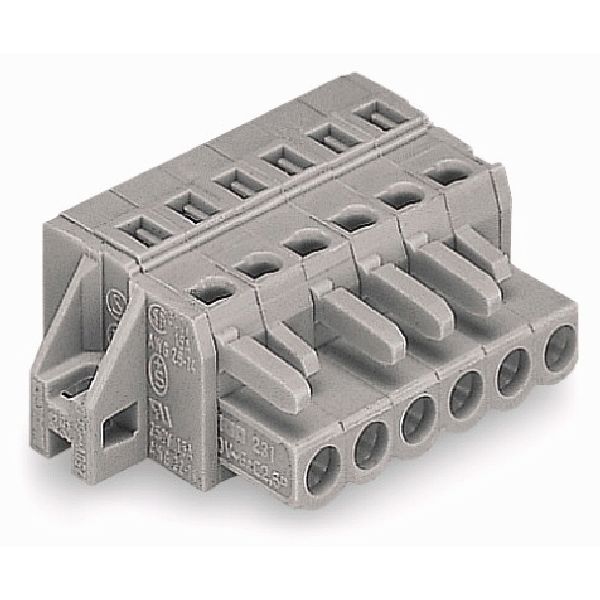 231-110/031-000 1-conductor female connector; CAGE CLAMP®; 2.5 mm² image 2