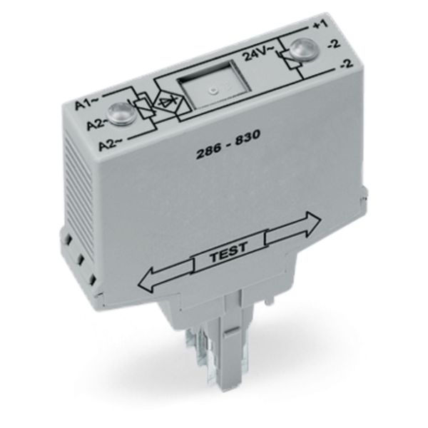 Bridge rectifier module Input voltage: 24 VAC with varistor protective image 1