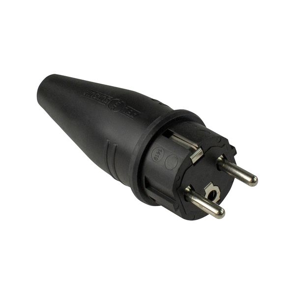 Rubber plug 2PT / 16A / 250V/ 2,5mm2 image 1