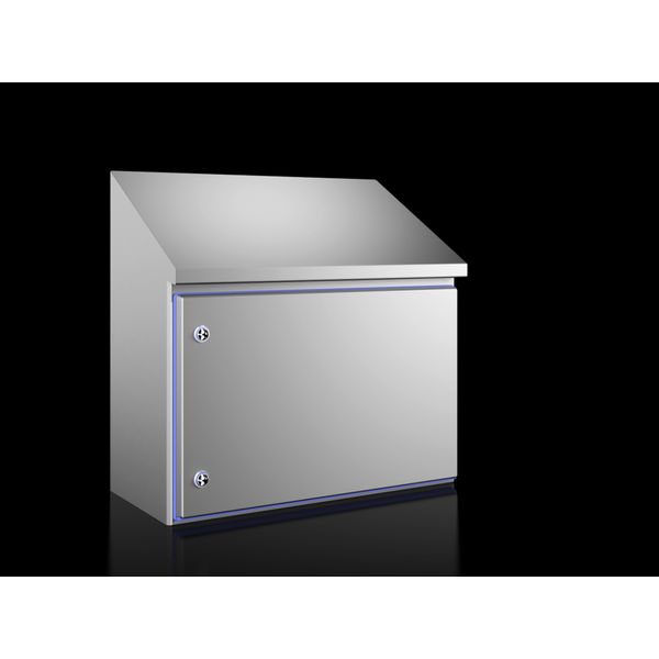 HD Compact enclosure, WHD: 610x430(H1)x601(H2)x300 mm, Stainless steel 1.4301 image 5