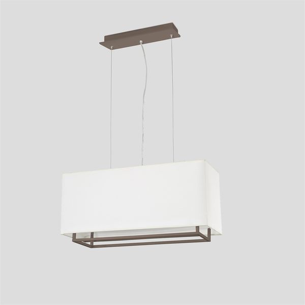 VESPER-1 BROWN PENDANT LAMP 2XE27 MAX 20W image 2