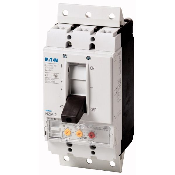 Circuit-breaker, 3p, 90A, plug-in module image 1