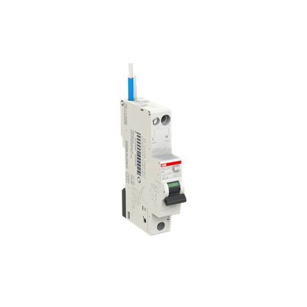 DSE201 B6 A30 - N Blue Residual Current Circuit Breaker with Overcurrent Protection image 2
