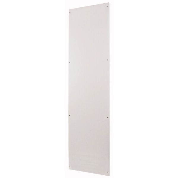 Rear wall closed, for HxW = 1800 x 300mm, IP55, grey image 1