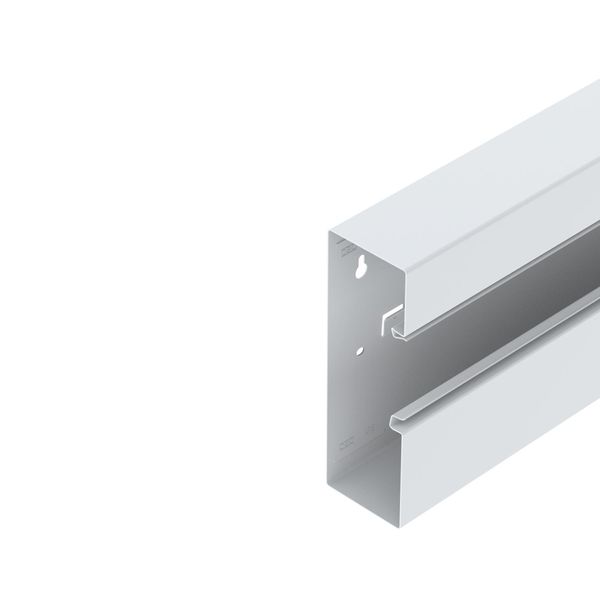 GS-A70210RW  Channel for the installation of Rapid 80 devices, with perforated bottom, 70x210x2000, pure white Steel image 1