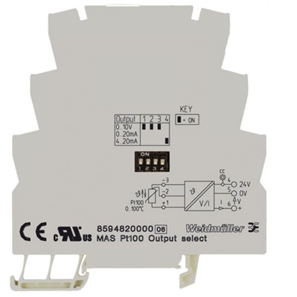 Temperature transducer, PT100, 2-/3-wire connection technology, Config image 2