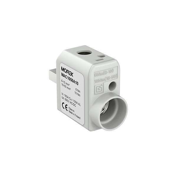 SR50ML 1xAl/Cu 6-50mm² 690V Device connector metering, left-handed bar image 2