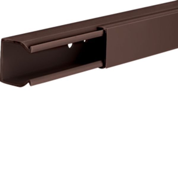 Trunking from PVC LF 25x25mm brown image 1