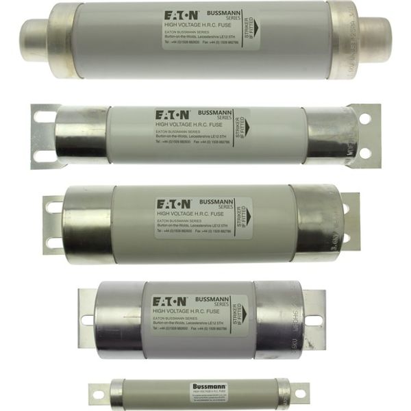 Motor fuse-link, medium voltage, 250 A, AC 3.6 kV, 76 x 254 mm, back-up, BS, with striker image 1