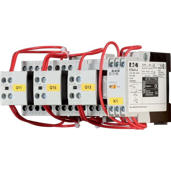 Star-delta contactor combination, 380 V 400 V: 11 kW, 110 V 50 Hz, 120 V 60 Hz, AC operation image 16