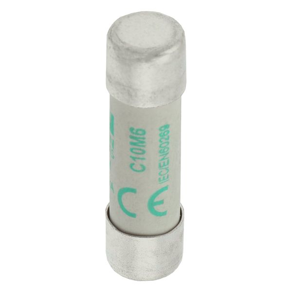 Fuse-link, LV, 6 A, AC 500 V, 10 x 38 mm, aM, IEC image 9