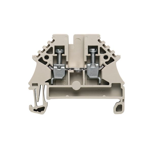 Feed-through terminal block, Screw connection, 2.5 mm², 500 V, 24 A, N image 3