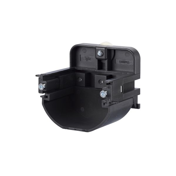 T-Slot mounting bracket for wall outlets - horizontal mounting 55 mm,  image 1