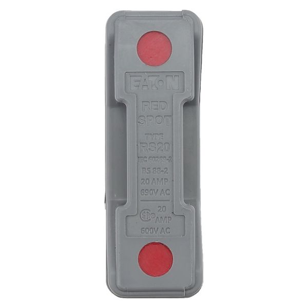 Fuse-holder, low voltage, 20 A, AC 690 V, BS88/A1, 1P, BS image 5