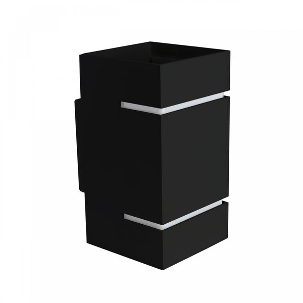 SQUALLA LUMO G9 WALL LAMP 230V IP20 80X150 BLACK SQUARE image 1