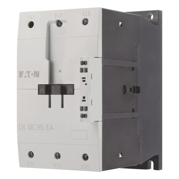 Contactor, 3 pole, 380 V 400 V 45 kW, RDC 24: 24 - 27 V DC, DC operation, Spring-loaded terminals image 2