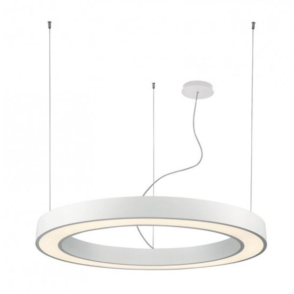 Suspended White Ring D1800 3000K  Dimmable image 1