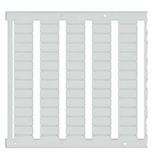 Labeling plate, front, horizontal and vertical, terminal width: 5.2 mm image 1