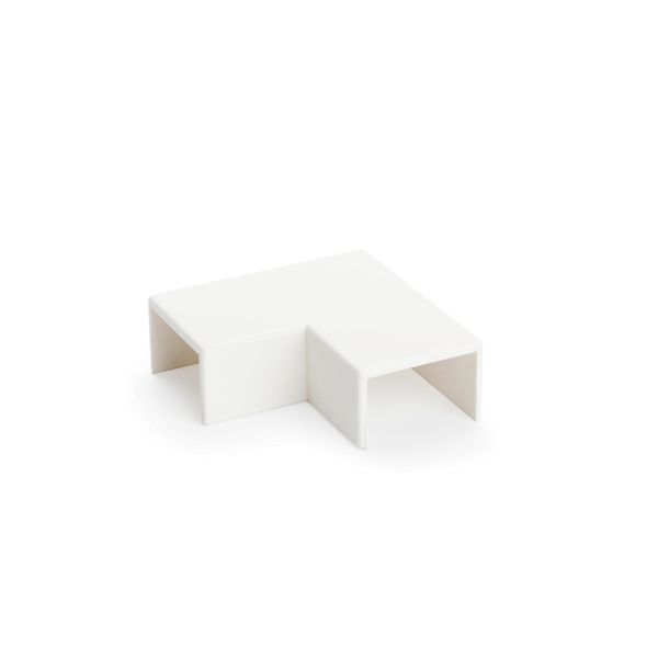 MKS FW1638 rws  Flat corner, MKS, for channel 16x38, pure white Polycarbonate/Acrylonitrile butadiene styrene image 1