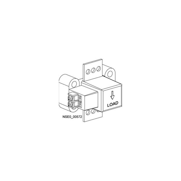 accessory for VL160, current transformer for overload protection  3VL9216-8TC00 image 1