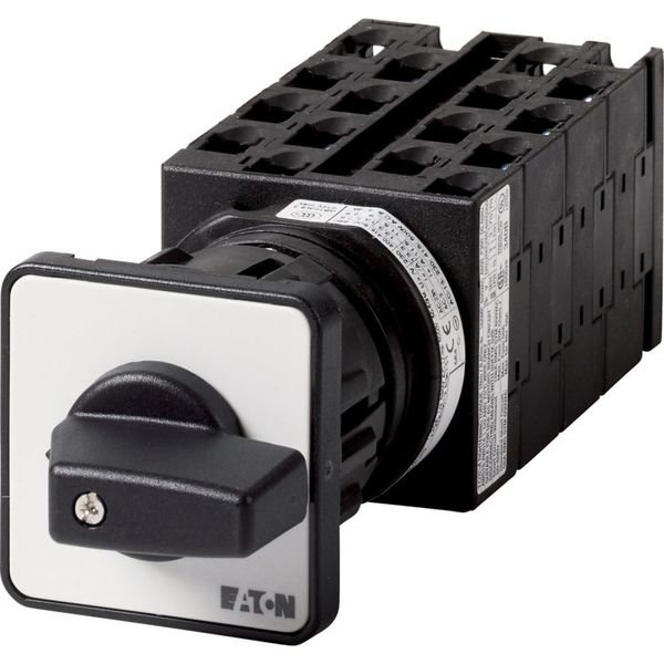 Multi-speed switches, T0, 20 A, centre mounting, 8 contact unit(s), Contacts: 16, 60 °, maintained, With 0 (Off) position, 0-1-2-3, Design number 1510 image 2