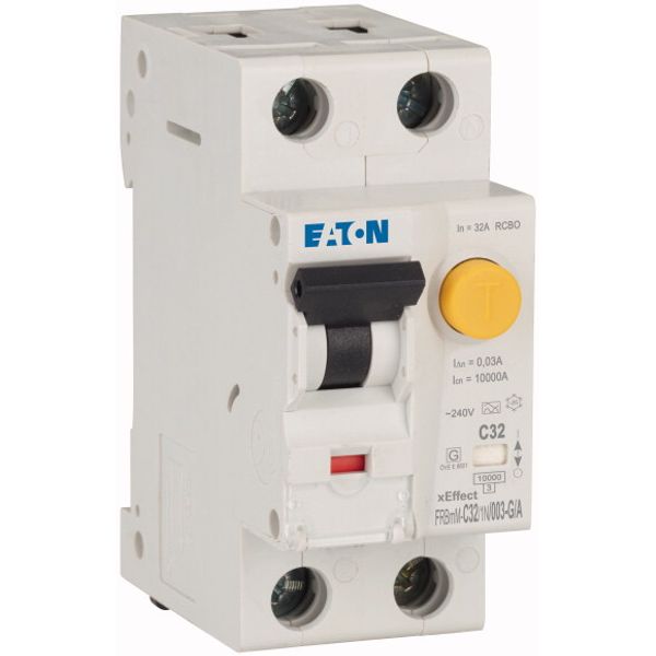 RCD/MCB combination, 32 A, 30 mA, MCB trip characteristic: C, 1p+N, RCD trip characteristic: A image 4