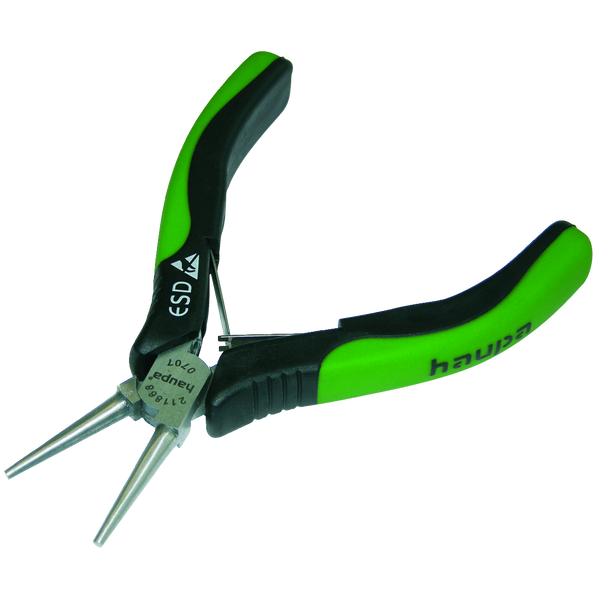 Electronics ESD round bending pliers 130 mm image 1