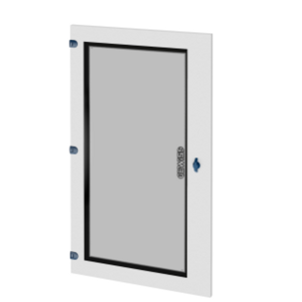 GLASS DOOR - WALL-MOUNTING DISTRIBUTION BOARD - QDX 630 H - 600X1200 image 1