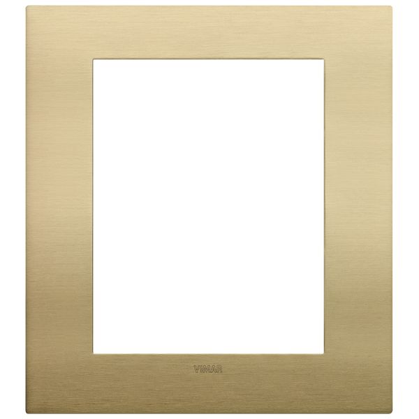 Classic plate 8M metal brushed brass image 1