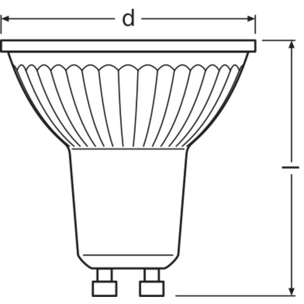 PARATHOM® DIM PAR16 4.5W 927 GU10 image 6