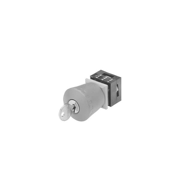 26X26MM PLASTIC SQUARE ACTUATOR: EMERGEN.-STOP MUSHR.PUSHB. 40MM LATCHING WITH KEY-OPER.SWITCH- WITH  3SB3110-1BA20 image 1