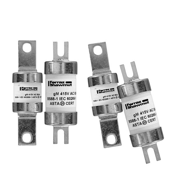 BS fuse-link IEC gM A4 415VAC 240VDC 100M200A BTCP Offset Tag image 3