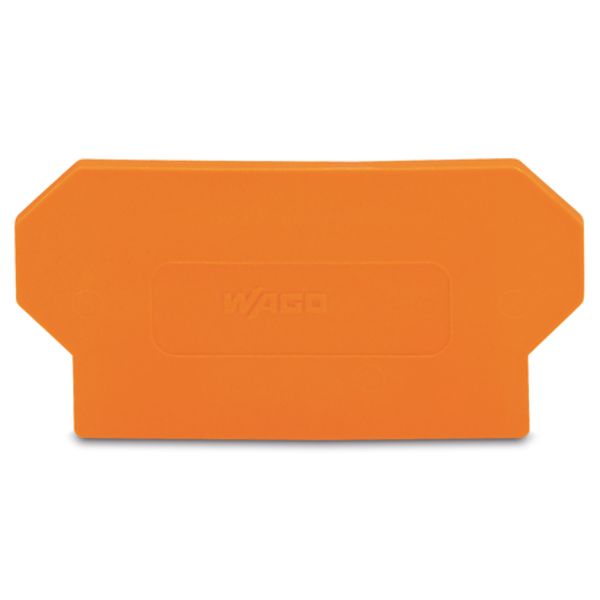 Separator plate 2 mm thick oversized orange image 2