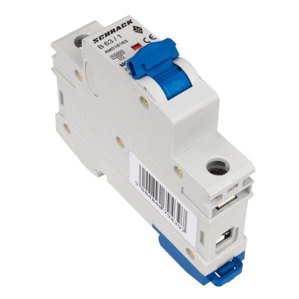 Miniature Circuit Breaker (MCB) AMPARO 10kA, B 63A, 1-pole image 3