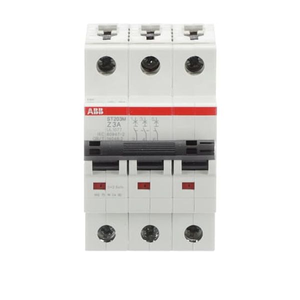 ST203M-Z3 Miniature Circuit Breaker - 3P - Z - 3 A image 1