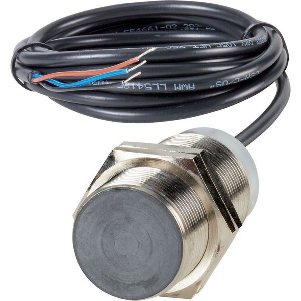 Proximity switch, E57G General Purpose Serie, 1 NC, 3-wire, 10 - 30 V DC, M30 x 1.5 mm, Sn= 10 mm, Flush, NPN, Stainless steel, 2 m connection cable image 2